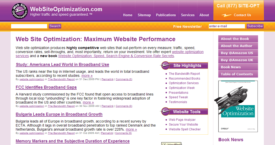 Web Page Analyzer - công cụ kiểm tra tốc độ web lâu đời nhất hiện nay