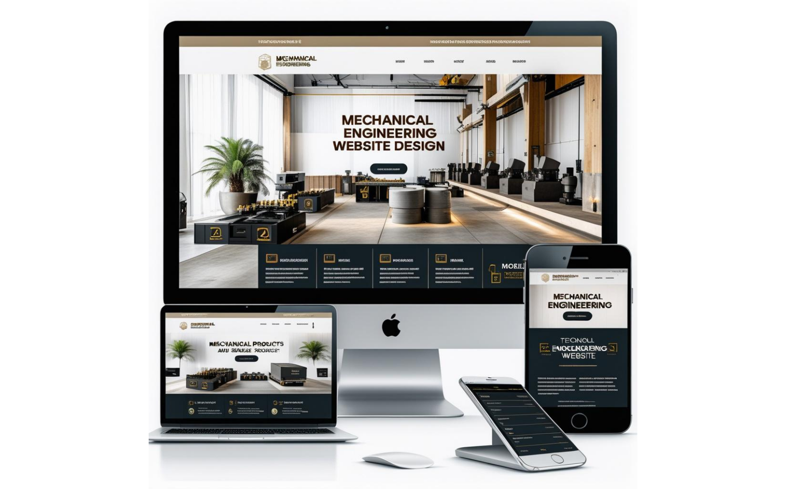 Thiết Kế Website Cơ Khí
