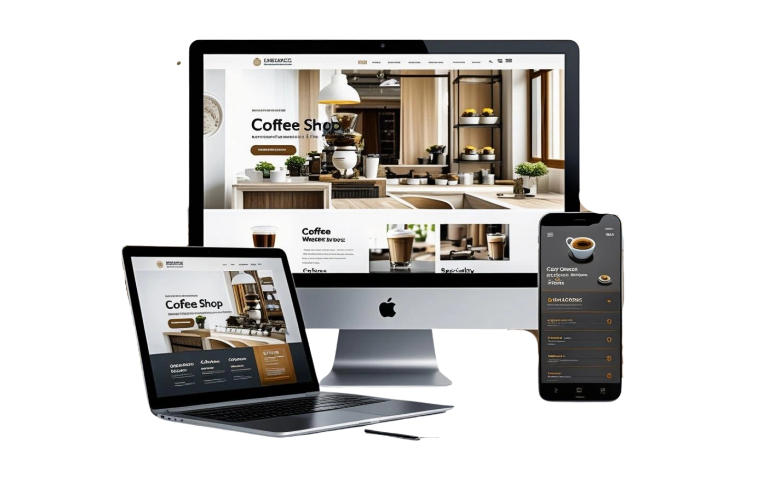 Thiết Kế Website Quán Cà Phê